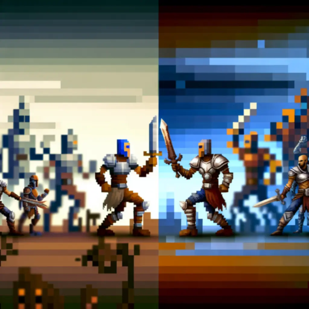 Porównanie stylów graficznych Brood War i StarCraft II