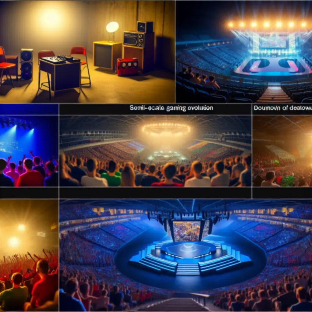 Montage historycznych momentów ze sceny StarCraft e‑sport