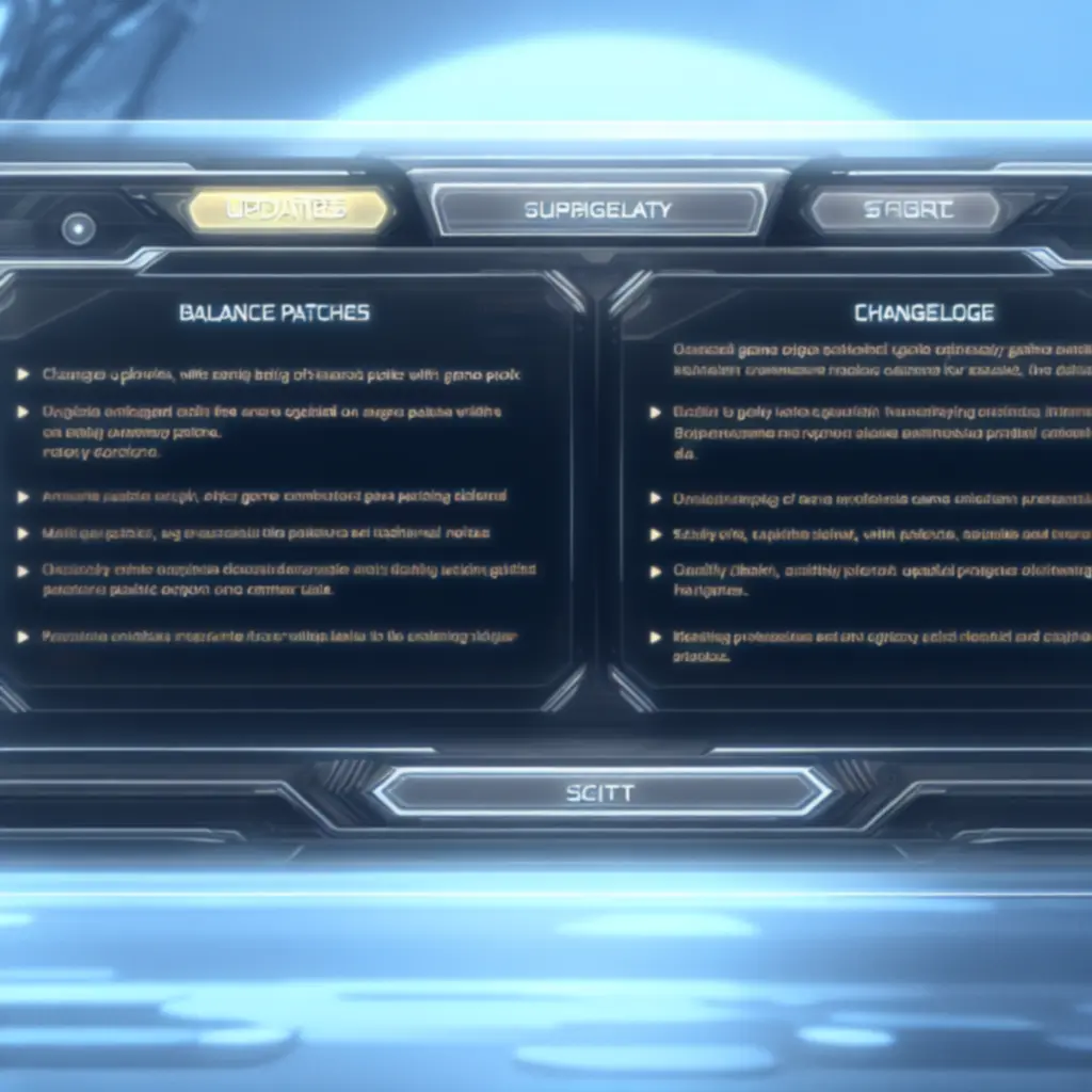 Zrzut z changelogu – podsumowanie najnowszych zmian balansu