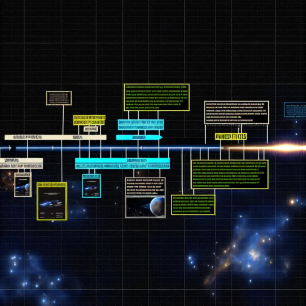 Oś czasu serii StarCraft z najważniejszymi premierami i łatkami